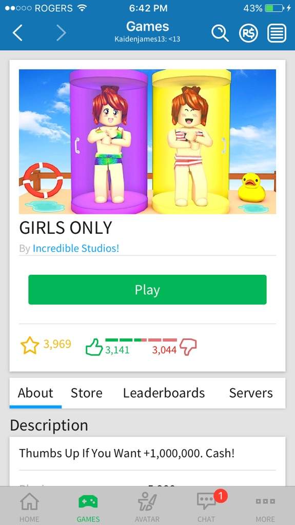 Girls Only Game Roblox Amino