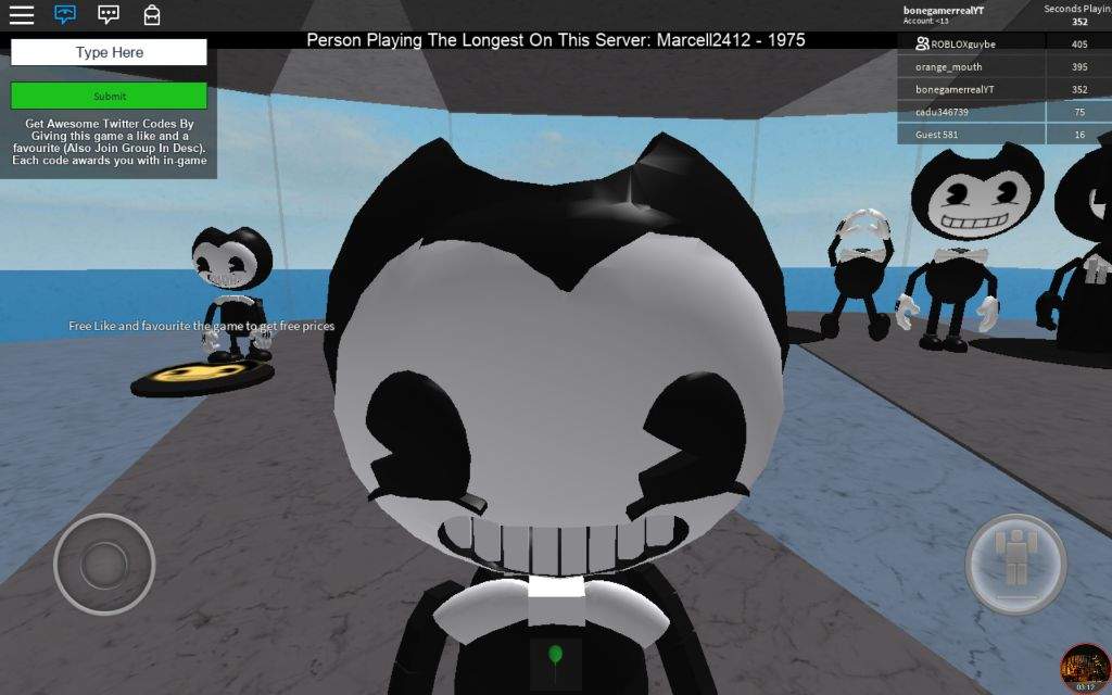 Bendy In Roblox Bendy And The Ink Machine Amino - how to play as bendy in roblox bendy and the ink machine