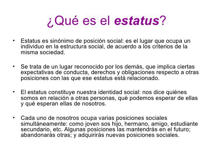 Statu Quo Significado : Estos son los significados de los cuentos que ...