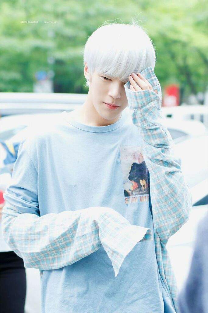 Minhyuk White Hair Appreciation Post K Pop Amino