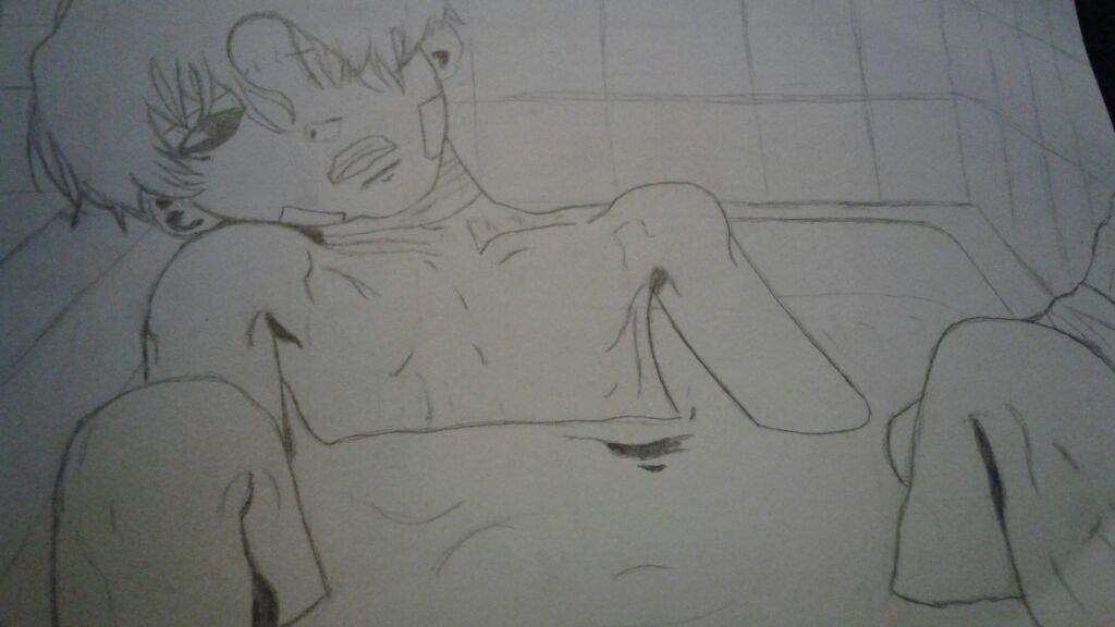 I Drew The Bath Scene From The New Chapter Killing Stalking Webcomic Amino