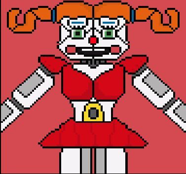 8-bit Ballora | Five Nights At Freddy's Amino