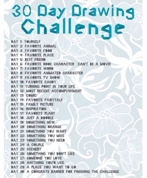 30 Day Anime Drawing Challenge | Anime Amino