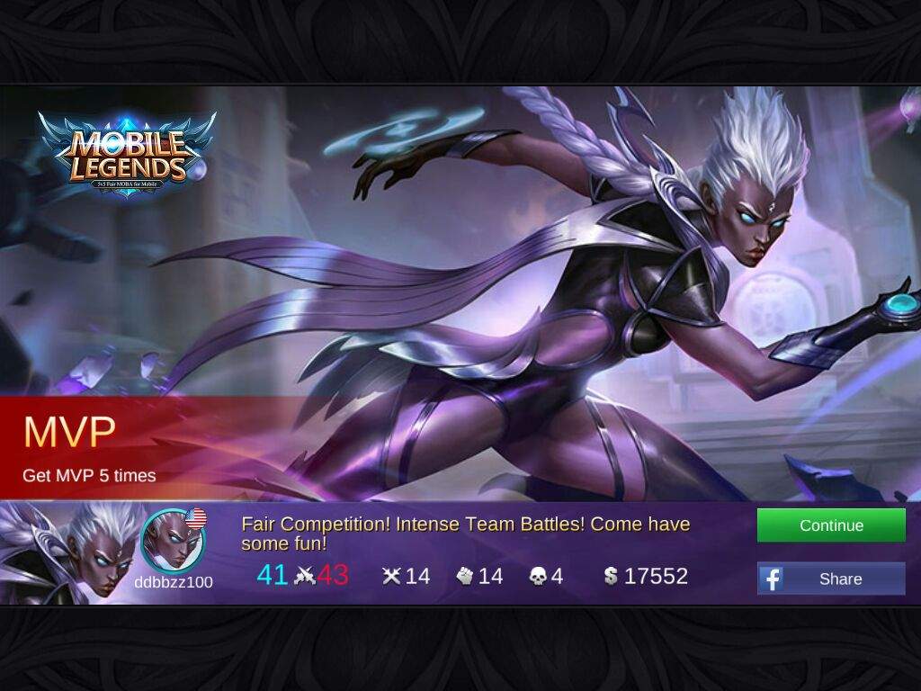 MVP Karrie Mobile Legends Amino Amino