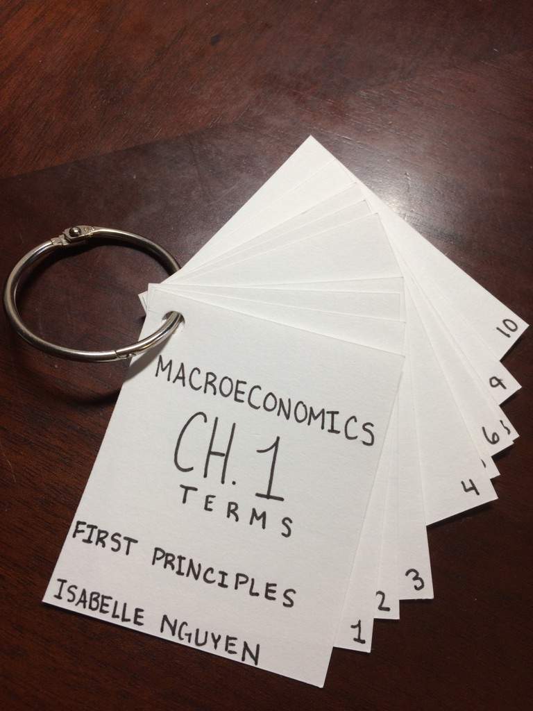 Macroeconomics Flashcards Studying Amino Amino