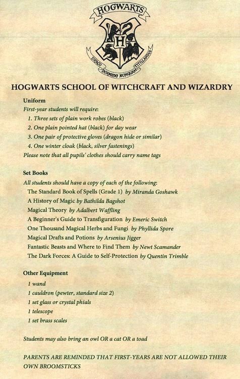 Plantillas para hacer tu carta de hogwarts  •Harry Potter 