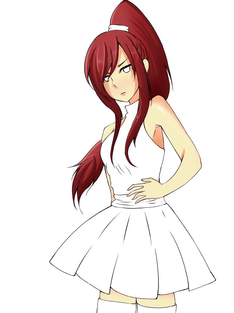 Anime Girl Base With Hair | Spefashion