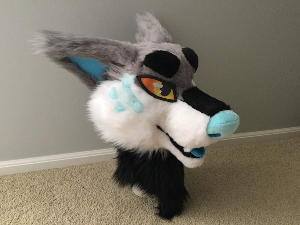 First fursuit head | Furry Amino