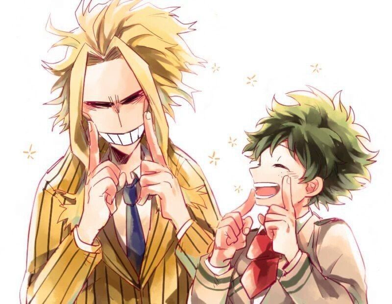 A father figure All  Might   Anime Amino