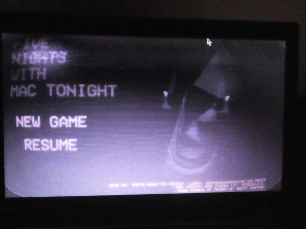 Five Nights With Mac Tonight Fan Game Fnaf Five Nights At