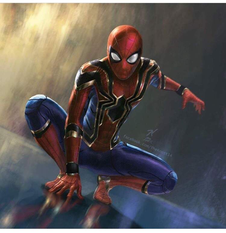 spidey iron man