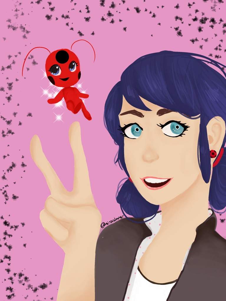 Marinette Digital Paint! | Miraculous Amino