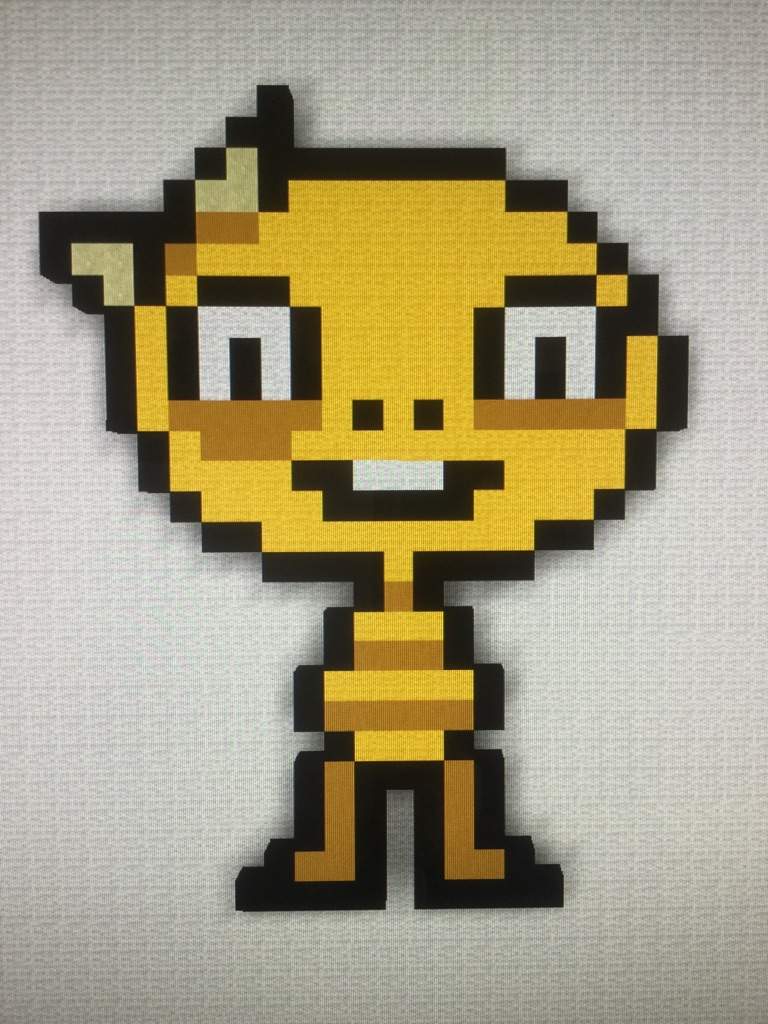 Pixel Art Monster Kid | Undertale Amino