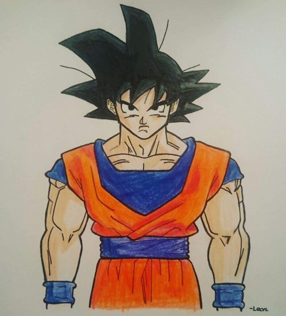 ~Goku Base Form. | DragonBallZ Amino