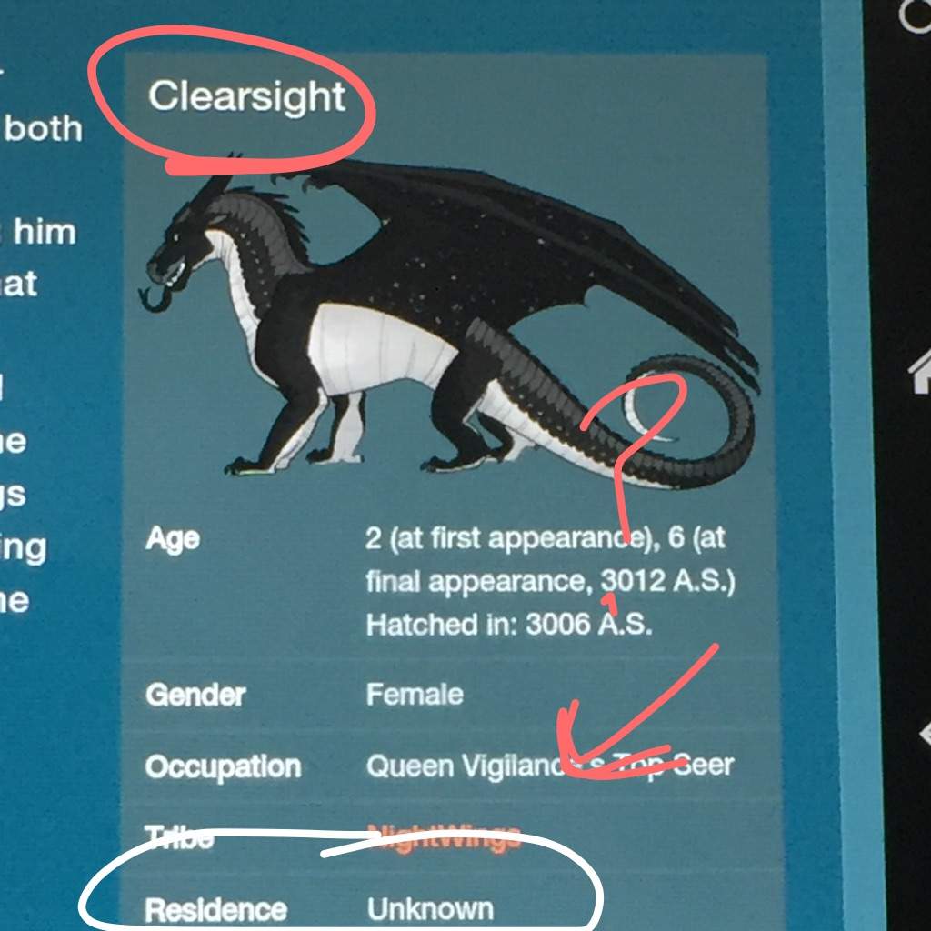 Spoilers If Not Read Legends Theory That Clearsight Is Still Alive Wings Of Fire Amino