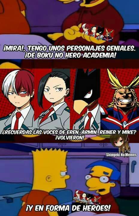 Boku No Hero Academia Los Mejores Memes En Español •anime• Amino 2873