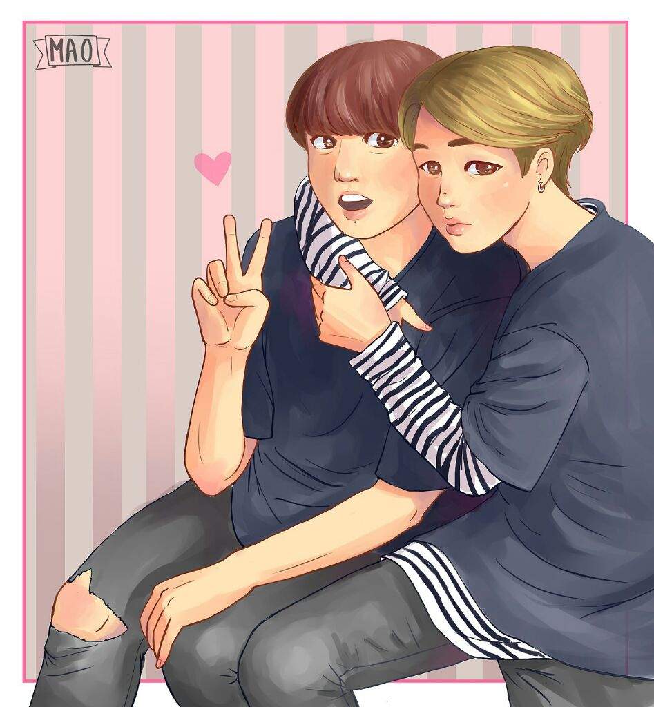 Jikook fanart | ARMY's Amino