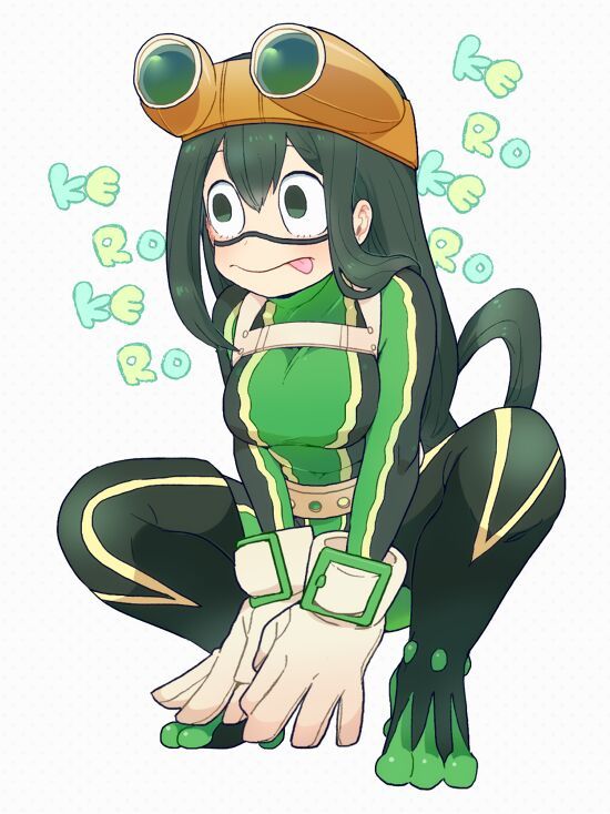 BNHA - Tsuyu Asui - Drawing Process | Anime Amino