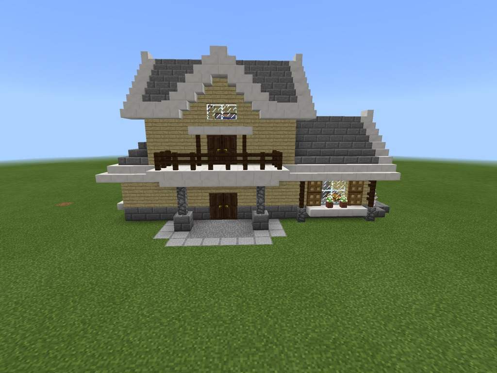 Minecraft Tutorial How To Make A Modern Suburban House 1