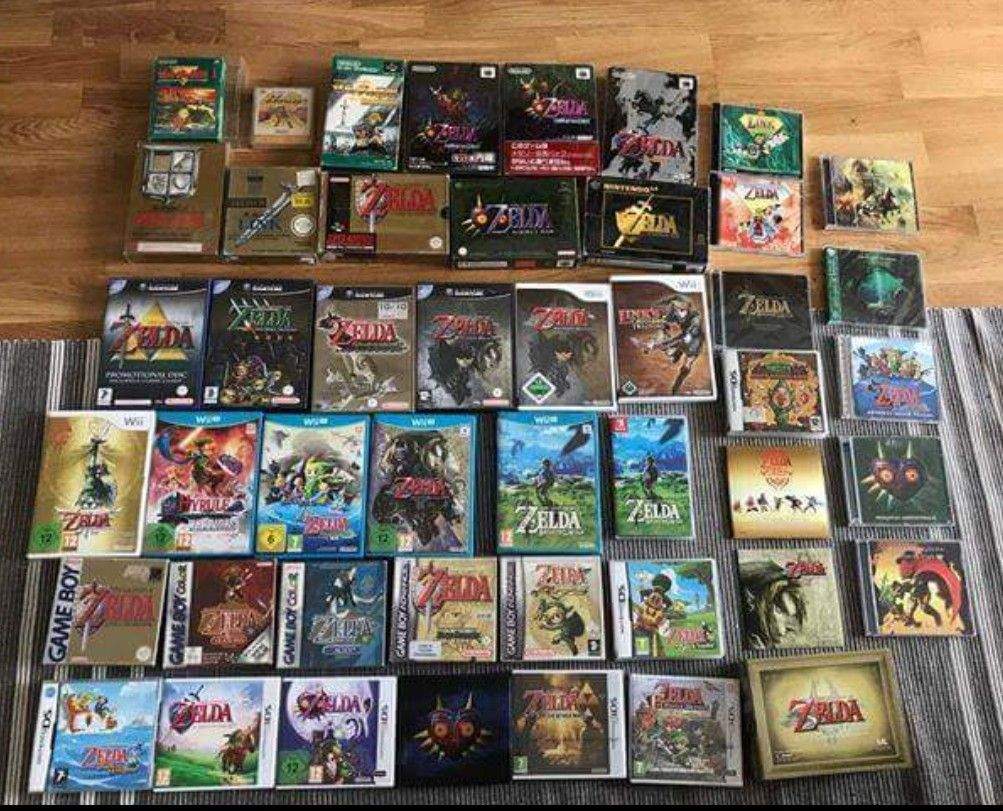 all zelda games on switch