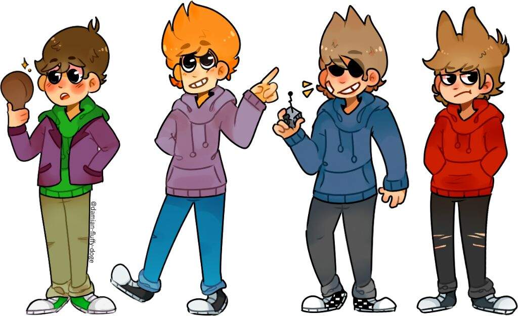 Как нарисовать торда из eddsworld