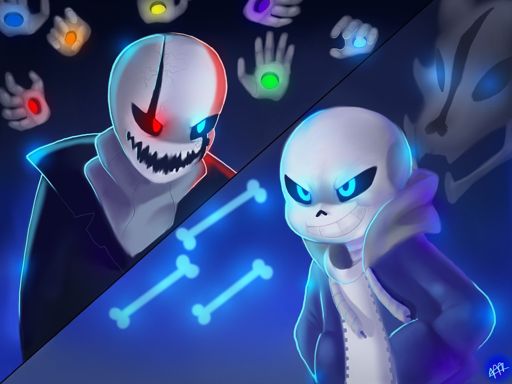 💙💀[Gaster VS Sans]💀💙 | Undertale Amino