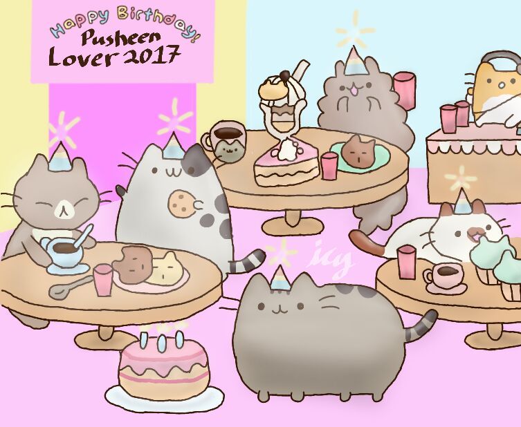 Happy Birthday, PusheenLover2017! | Pusheen The Cat Amino Amino