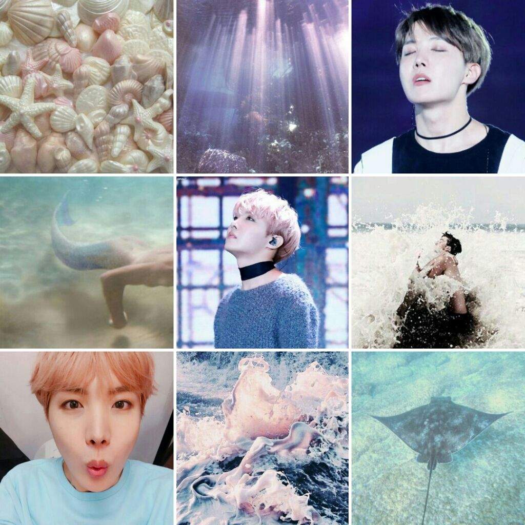 💙 BTS mermaid aesthetics 💙 | ARMY's Amino