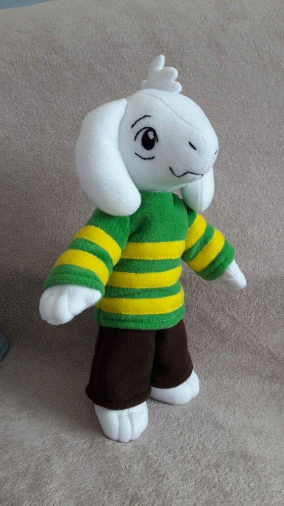 undertale asriel plush