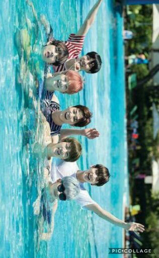 Bts pool adventures | ARMY's Amino