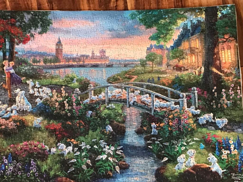 My Thomas Kinkade Puzzle Collection!! | Disney Amino