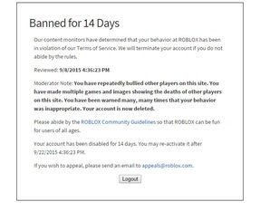 Banned Roblox Players That Died