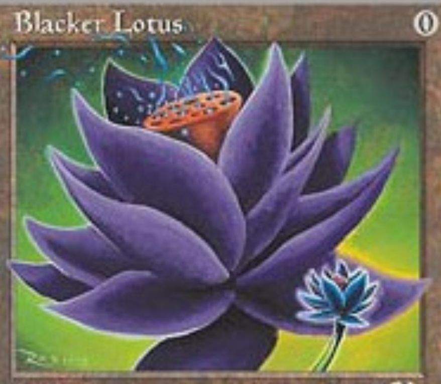 Blacker lotus mtg