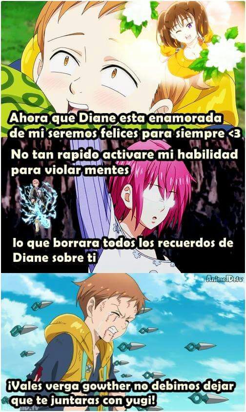 Memes '3 Nanatsu No Taizai En Español Amino