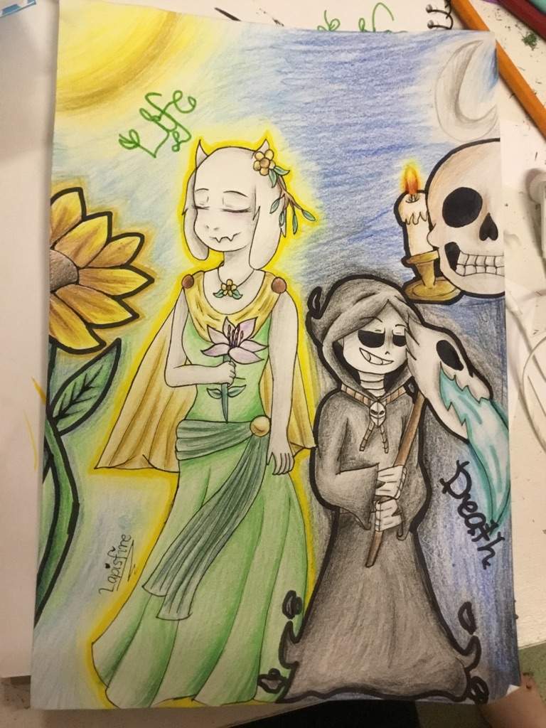 Life And Death Reapertale Fan Art Undertale Aus Amino