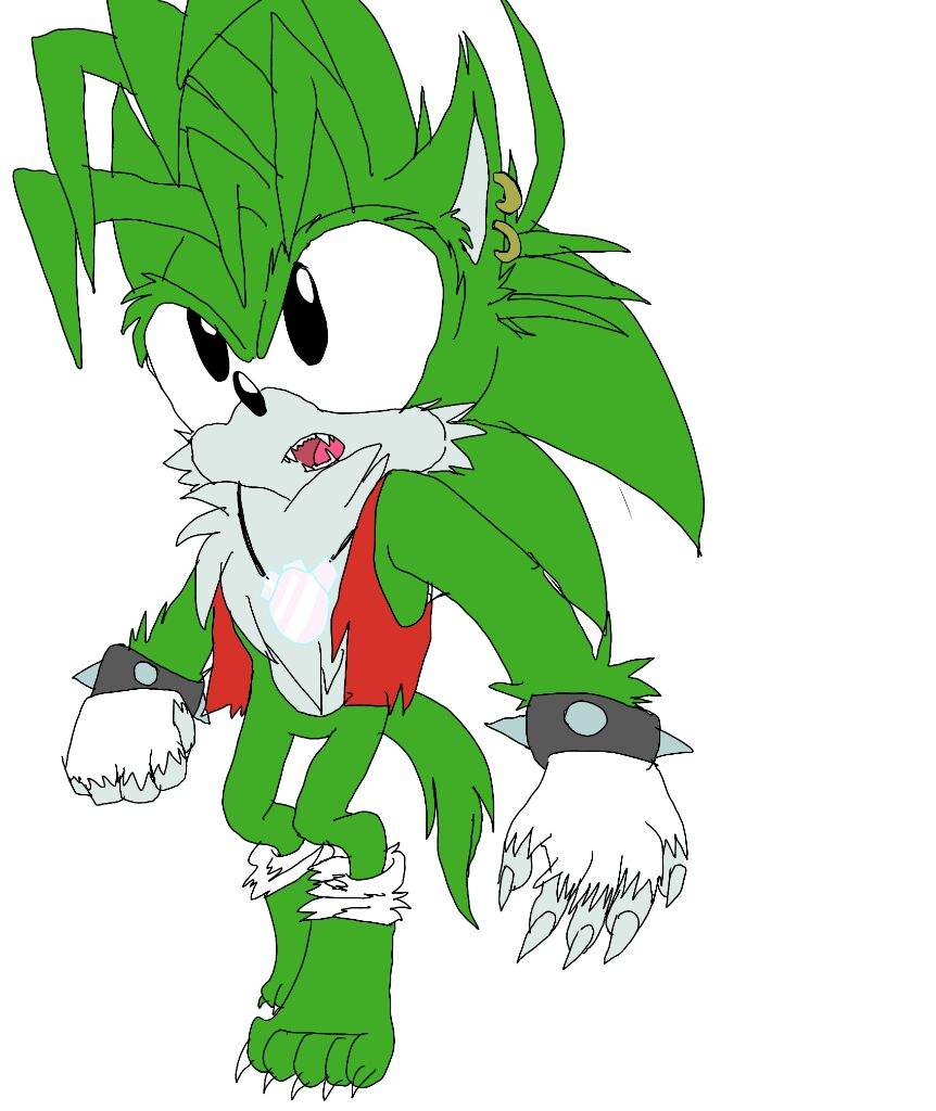 Classic Manic as a werehog | Sonic the Hedgehog! Amino