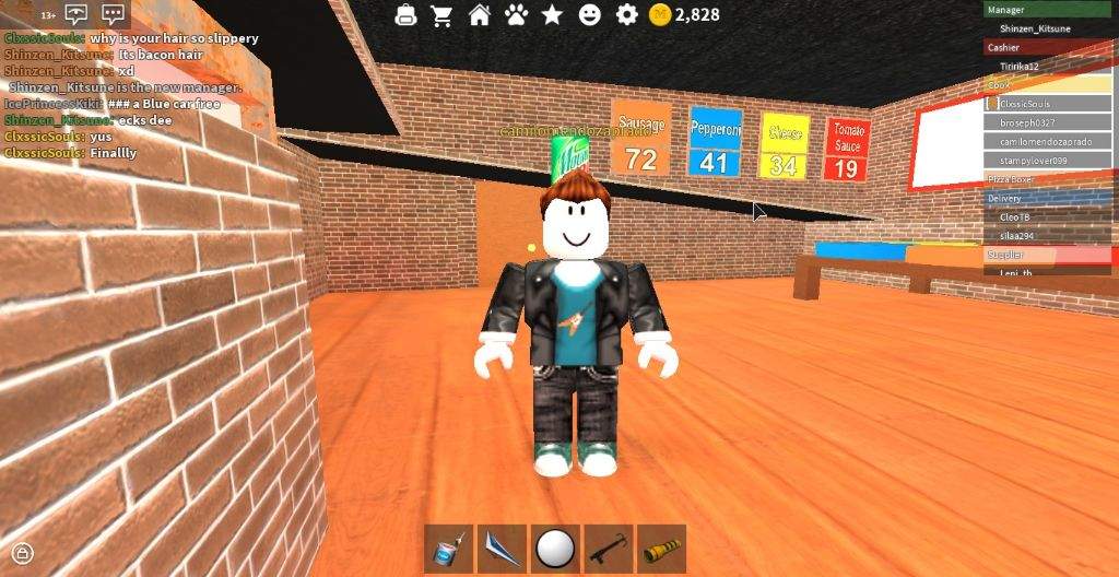 Today On Roblox Roblox Amino - roblox working at a pizza place the cashier juniors