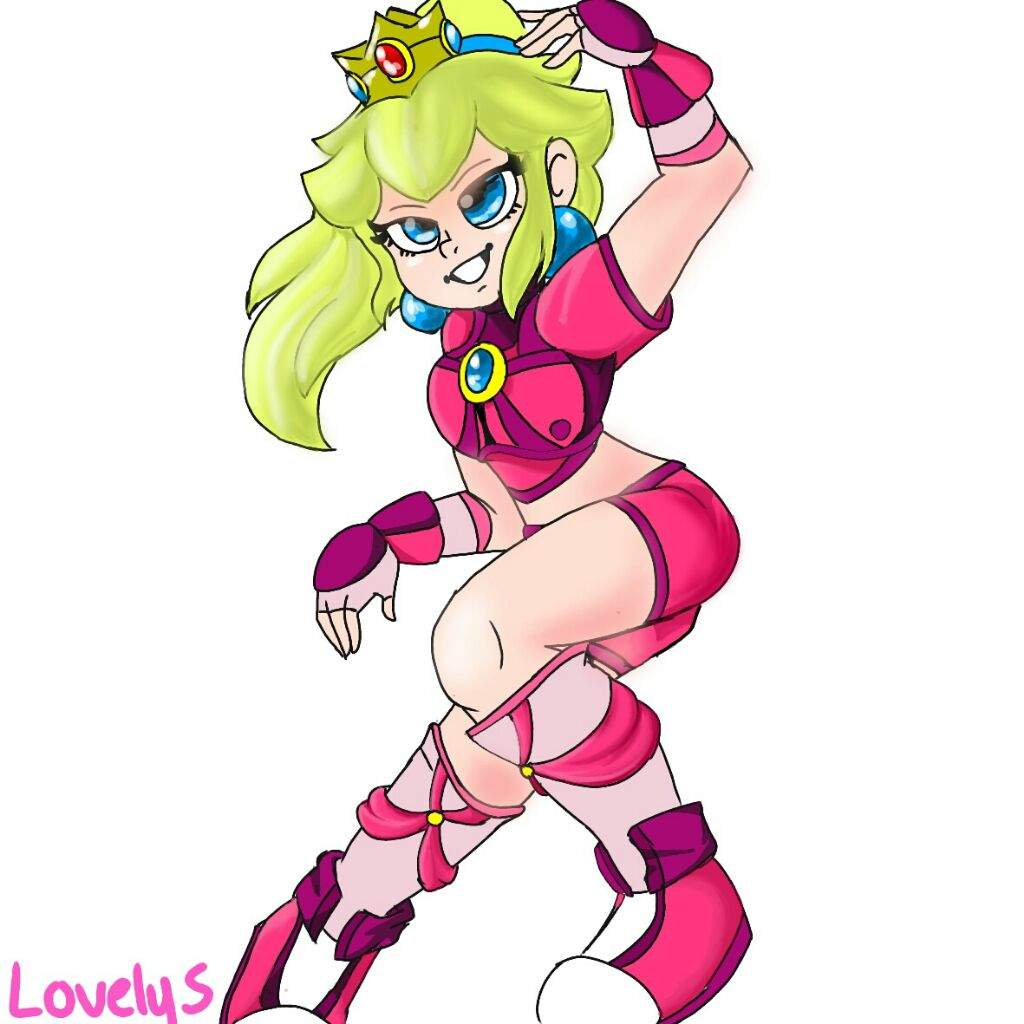 Peach ~mario Strikers Charged Mario Amino 3076