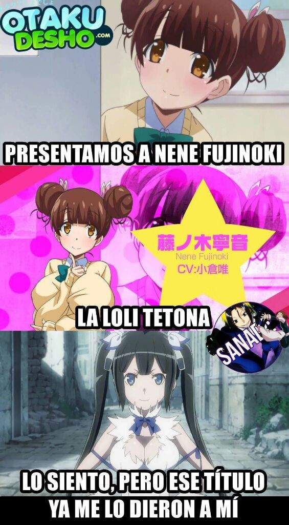 La nueva loli tetona 😆 pero ninguna como Hestia 😅 | •Anime• Amino