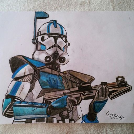 Captain Rex drawing. 😃 Star Wars Amino