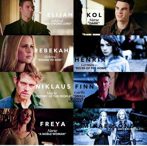 Mikaelson family | The Mikaelsons Amino