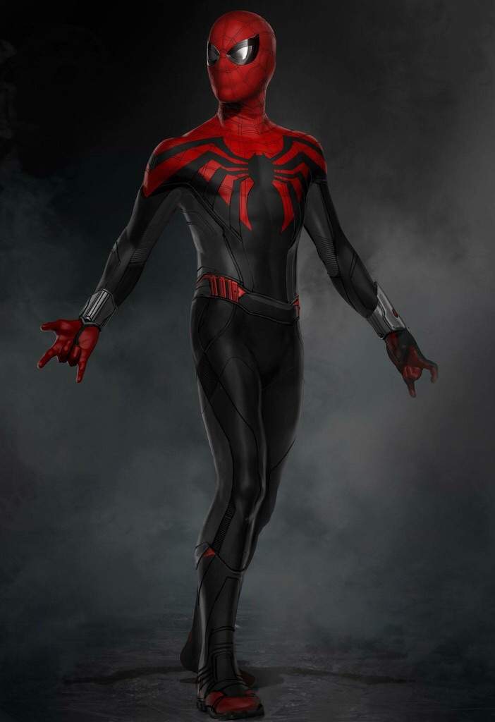 Un diseño de traje para Spiderman Homecoming que no quedó en la película. |  ☆Spider-Verse ☆ Amino