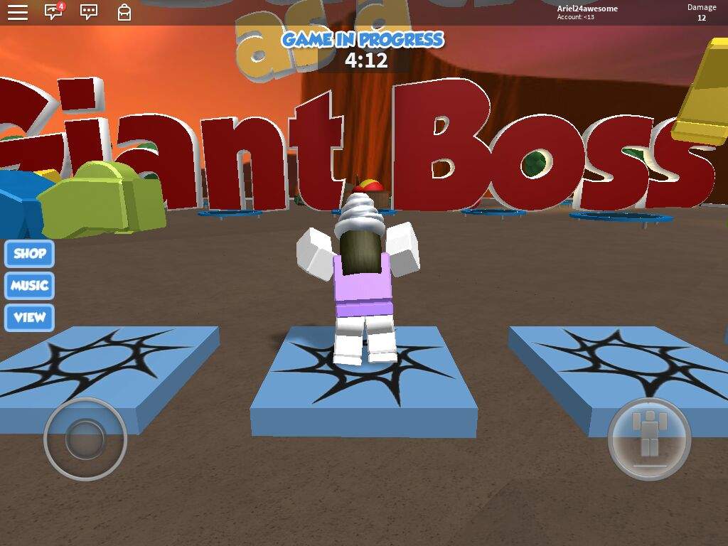 Funtime Playz 2 Battle As A Giant Boss Roblox Amino - ariel24awesome roblox