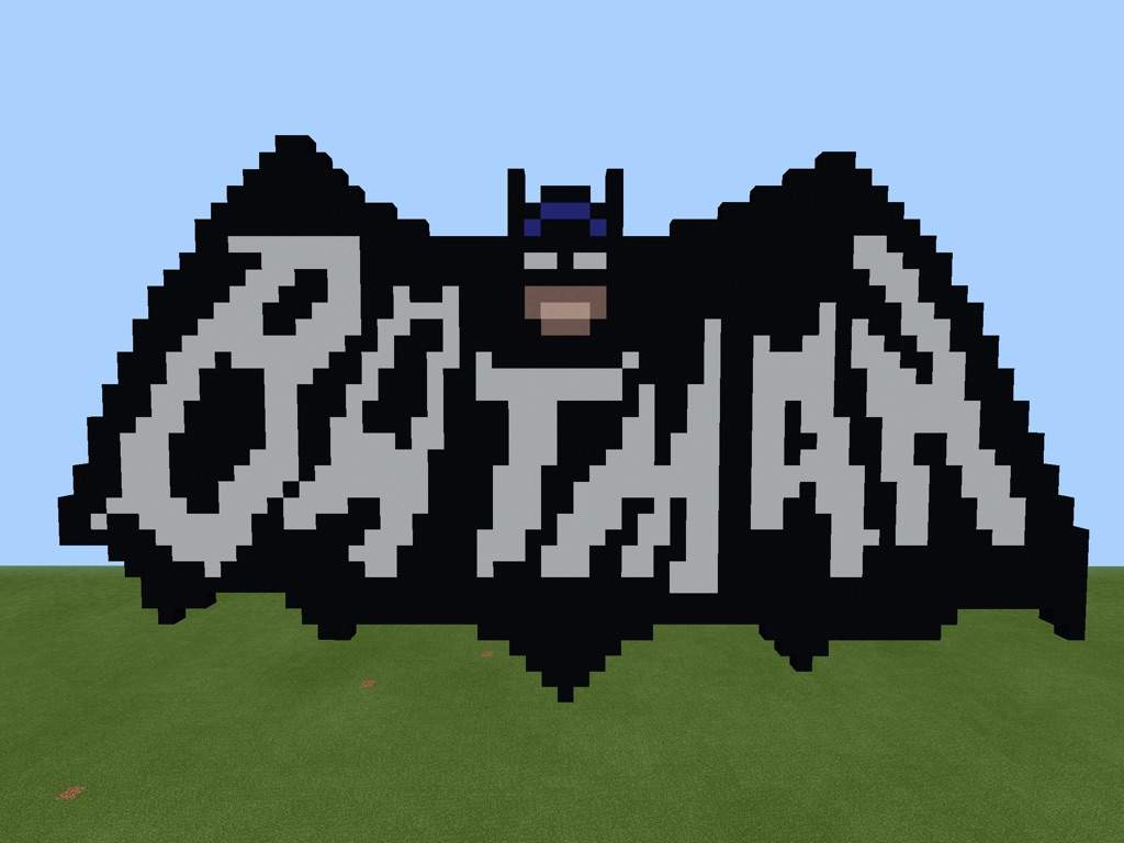 Batman Pixel Art Minecraft Amino