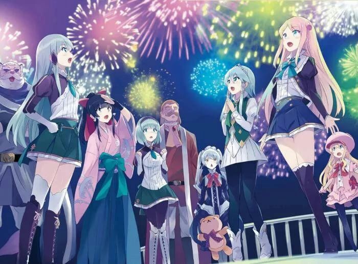 Isekai wa smartphone totomoni anime
