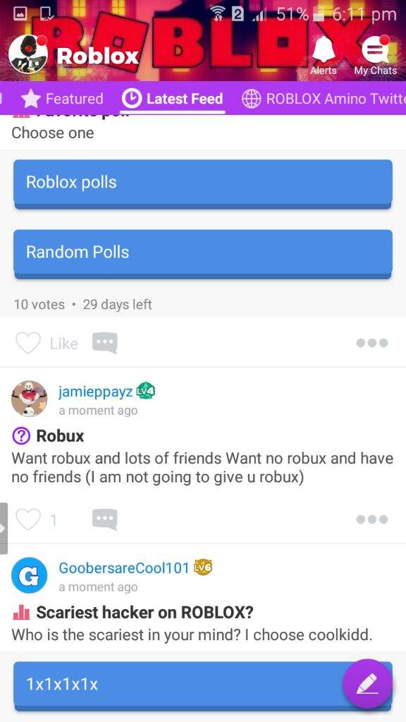 karinaomg or ronaldomg roblox amino