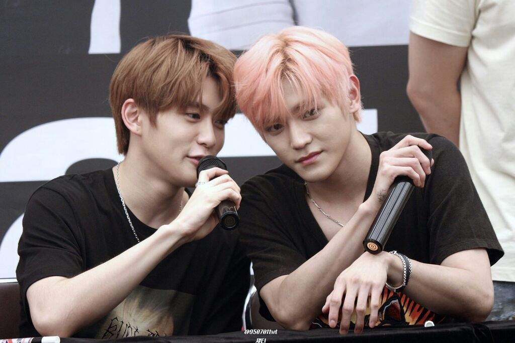 170718 Fansign Jaehyun X Taeyong Nct 엔시티 Amino 1307