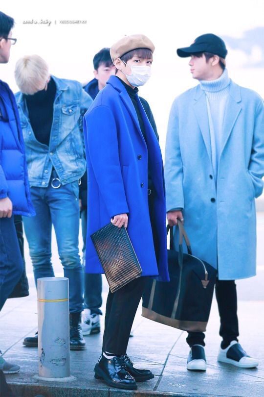 bts wearing bags