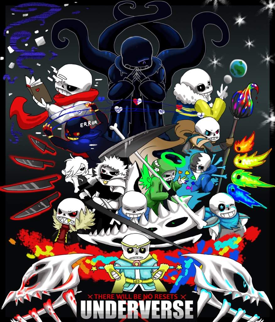 glitchtale Vs Underverse/xtale | Undertale Amino