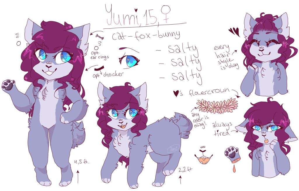 Yumi reference sheet | Arts And OCs Amino